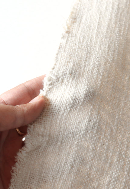 Tissu en chanvre pur 3 plis au mètre, 66 pouces de large, 440 g/m²