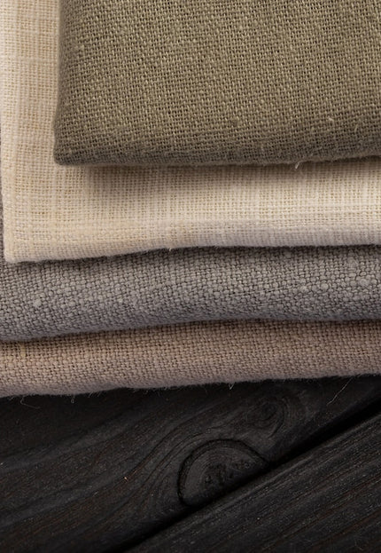 Tela de cáñamo del Himalaya teñida naturalmente y tejida a mano, por yarda, 58 pulgadas de ancho, 40/2 hilos, 238 GSM