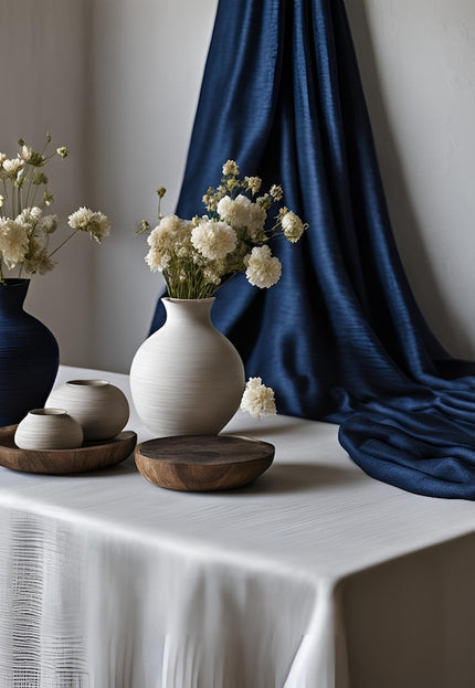 Vibrant Mulberry Raw Silk Fabric by the yard, 44 inches wide, 180 GSM