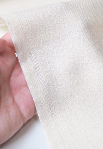 Tela de espiga de lino puro RFD por yarda, 30s lea, 56" pulgadas de ancho, 230 GSM