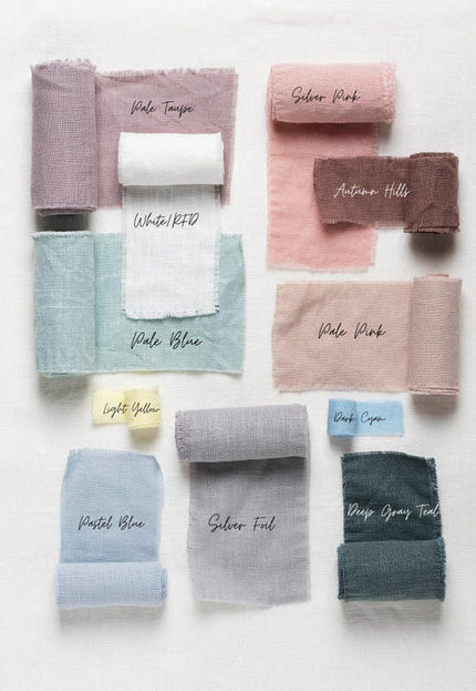 Naturally Dyed Handwoven Hemp Samples, 11 A4 size swatches