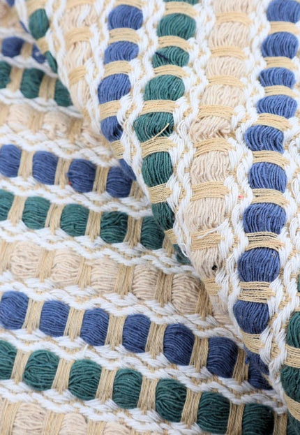 Organic Cotton Quilted Fabric by the yard, 45 inches wide, 630 GSM