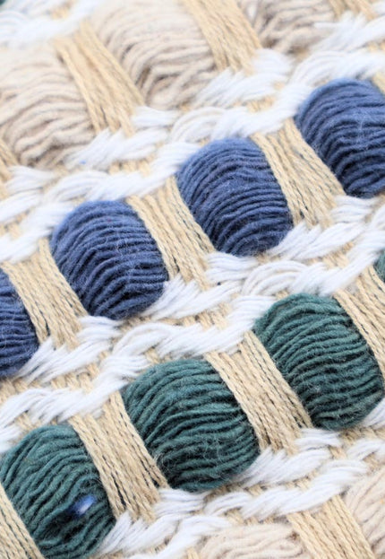 Organic Cotton Quilted Fabric by the yard, 45 inches wide, 630 GSM