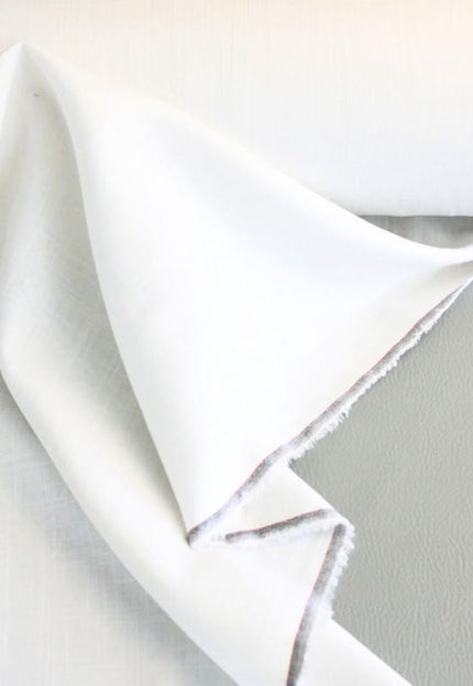 Tissu en lin pur flammé au mètre, 58 pouces de large, 40s lea, 170 GSM