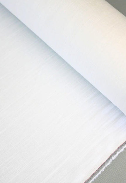 Tissu en lin pur flammé au mètre, 58 pouces de large, 40s lea, 170 GSM