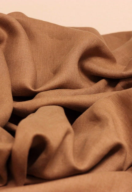 Tela de lino monocromática por yarda, 58 pulgadas de ancho, 40s lea, 170 GSM