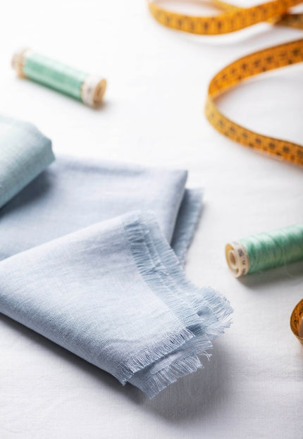 Pure Linen Dining Table Napkins (with customisable box if needed) - 8 Napkins (for every color chosen), A4 size