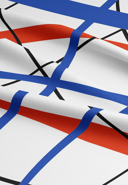 1990's Vintage Mattise art on Linen Fabric by the yard, 58" inches wide, 170 GSM, 40s lea