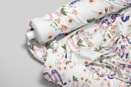 Arte japonés sobre tela de lino por yarda, 58 pulgadas de ancho, 170 GSM, 40 hojas