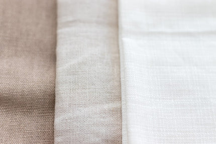 Tela de mezcla de lino tejida a mano por yarda, 170 GSM, 40 hilos, 58 pulgadas de ancho