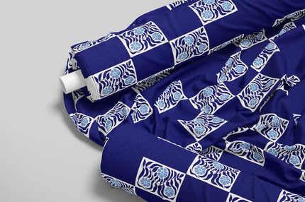 Arte de Matisse vintage de los años 90 sobre tela de lino por yarda, 58 pulgadas de ancho, 170 GSM, 40s lea