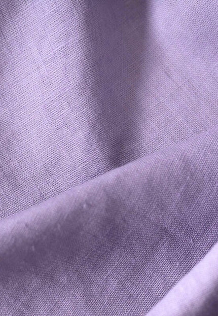 Lilac/Light Pink Linen Fabric by the yard, 58 inches wide, 40s lea, 170 GSM