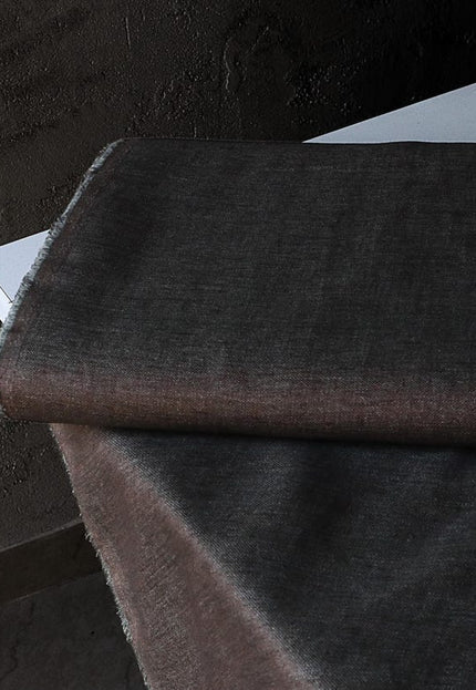 Tejido de cáñamo crudo mezclado con lino, 62 pulgadas de ancho, 235 GSM