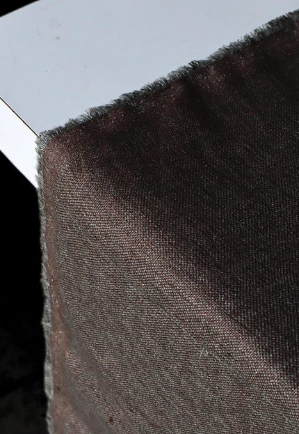 Tejido de cáñamo crudo mezclado con lino, 62 pulgadas de ancho, 235 GSM