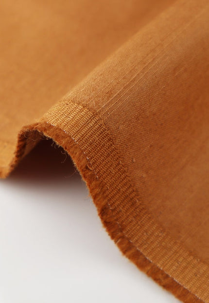 Tela de satén para trajes, mezcla de lino y algodón puro, por yarda, 58 pulgadas, 255 g/m²