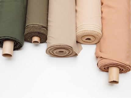 Multi-color Tencel™ Twill Fabric by the yard, 56 inches wide, 145 GSM, Lyocell India