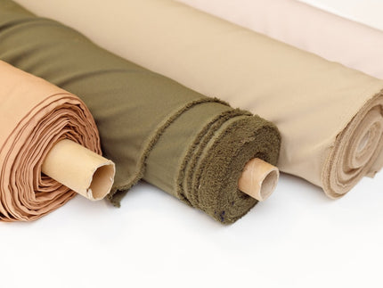 Multi-color Tencel™ Twill Fabric by the yard, 56 inches wide, 145 GSM, Lyocell India