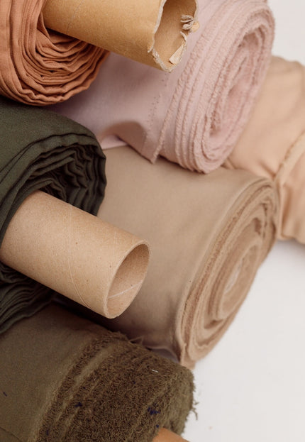 Multi-color Tencel™ Twill Fabric by the yard, 56 inches wide, 145 GSM, Lyocell India