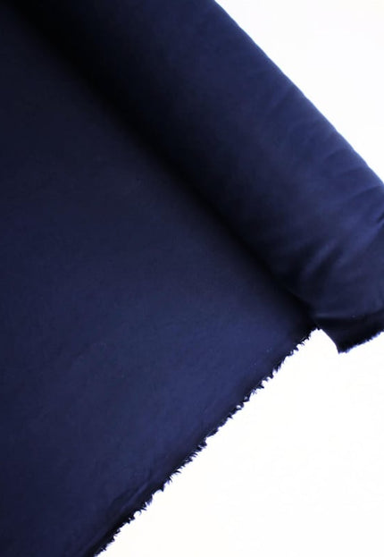 Navy Blue & Berry Brown Tencel™ Twill Fabric by the yard, 56 inches wide, 145 GSM, Lyocell India