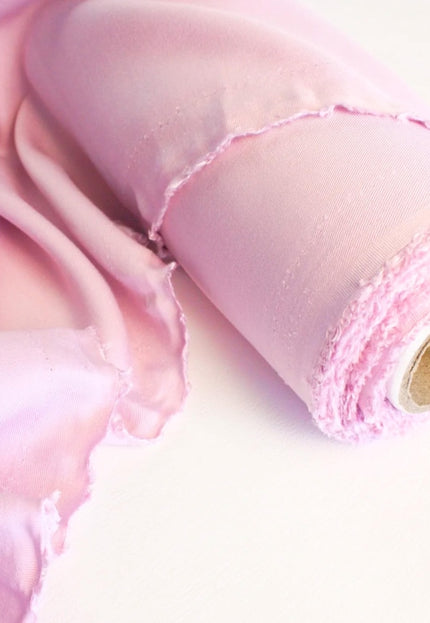 Light Pink and Brown Tencel™ Twill Fabric by the yard, 56 inches wide, 145 GSM, Lyocell India