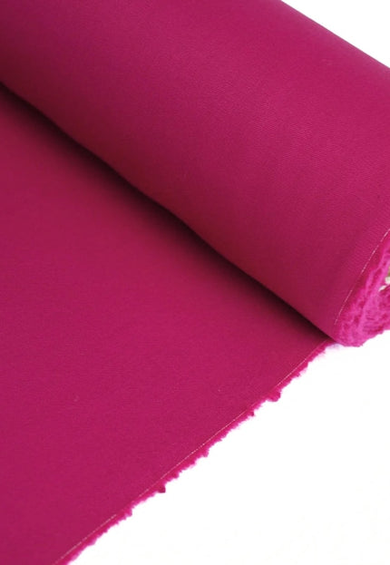 Pink and Poppy Red Tencel™ Twill Fabric by the yard, 56 inches wide, 145 GSM, Lyocell India
