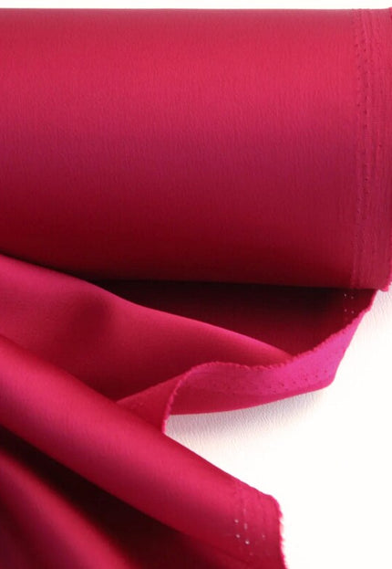 Tela para trajes Pure Tencel™ color granate por yarda, 56 pulgadas de ancho, 245 g/m²