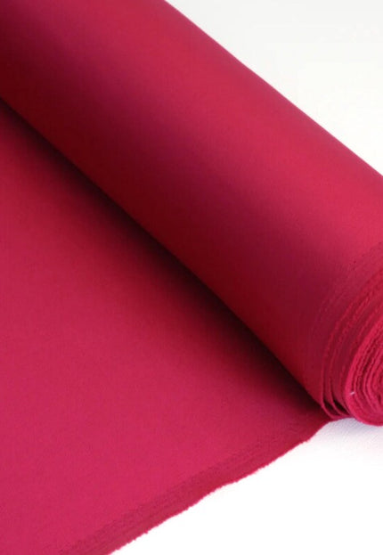 Tela para trajes Pure Tencel™ color granate por yarda, 56 pulgadas de ancho, 245 g/m²