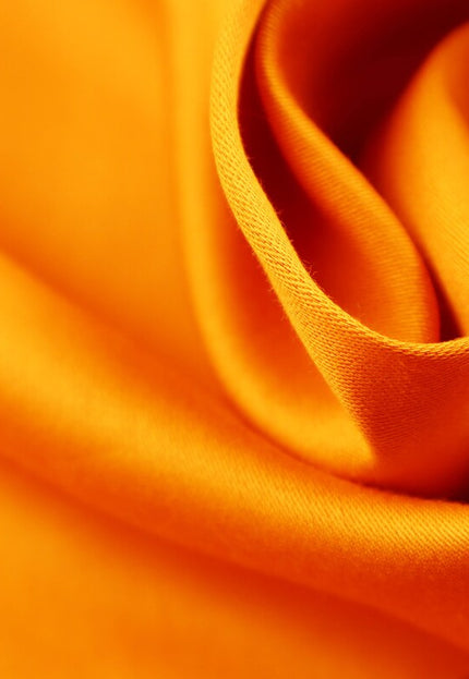 Mustard Tencel™ Satin Fabric by the yard, 56 inches wide, 145 GSM, Lyocell India