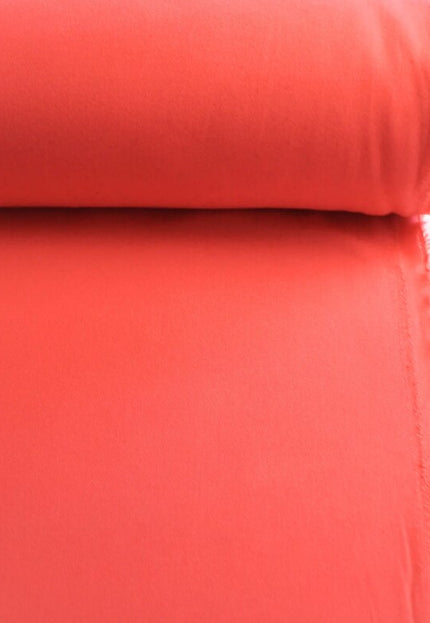 Tela de sarga Tencel™ color coral y marrón oscuro por yarda, 56 pulgadas de ancho, 145 g/m², Lyocell India