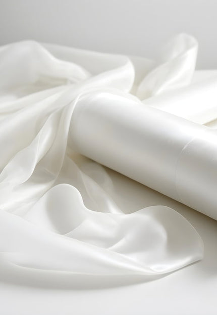 Pure Mulberry Silk Organza Fabric by the yard, 44 inches wide, 98 GSM