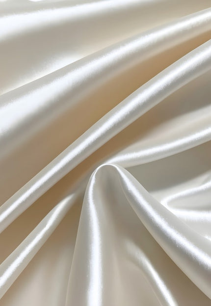 Tissu en soie Mashru Eri au mètre, 44 pouces de large, 268 g/m², satin de soie végétalien luxueux