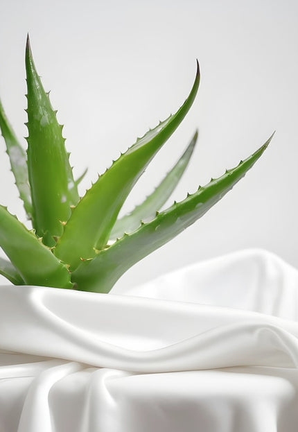 Tela de seda vegana de aloe vera por yarda, 44 pulgadas de ancho, 135 GSM