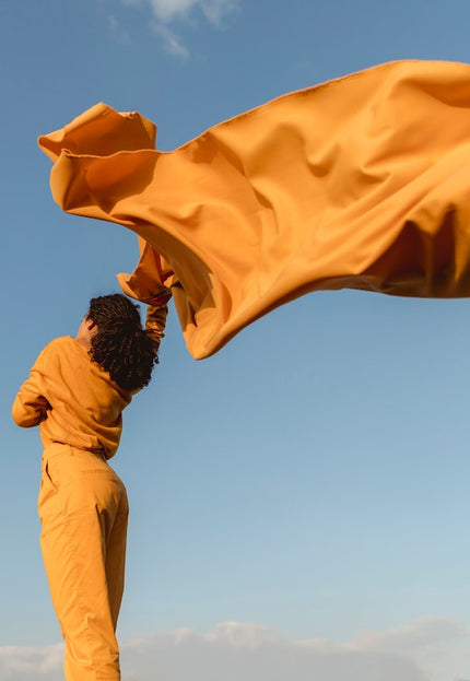 Natural Banana Silk Scarf, 45*59 inches, 105 GSM, Vegan Silk Scarf