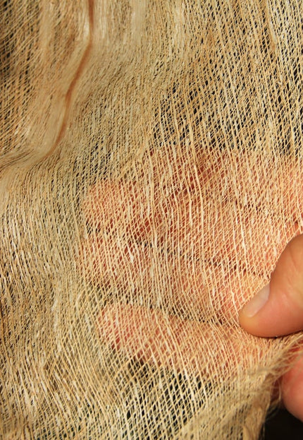 Natural Banana Silk Scarf, 45*59 inches, 105 GSM, Vegan Silk Scarf