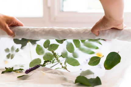 Foulard imprimé écologique, tissu en soie Tussar sans cruauté, 59 x 45 pouces, 135 g/m²