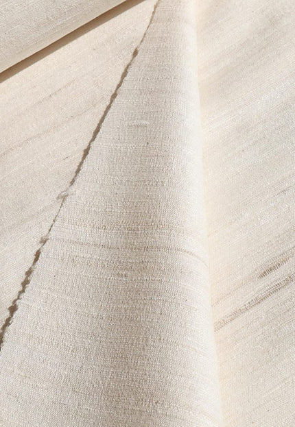 Hand-woven RFD Eri Peace silk by the yard, 44 inches wide, 201 GSM