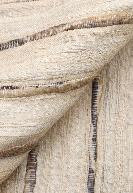 Naturally Light Bronze Hand-woven Peace silk by the yard, 44 inches wide, 268 GSM