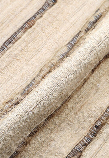 Naturally Light Bronze Hand-woven Peace silk by the yard, 44 inches wide, 268 GSM