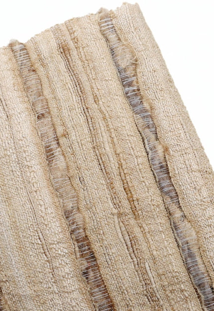 Naturally Light Bronze Hand-woven Peace silk by the yard, 44 inches wide, 268 GSM