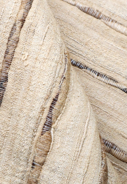 Naturally Light Bronze Hand-woven Peace silk by the yard, 44 inches wide, 268 GSM