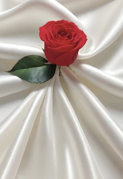 Tela crepé de seda vegana RFD Rose por yarda, 44 pulgadas de ancho, 135 GSM