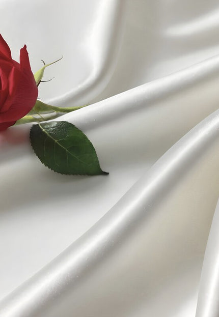 Tela crepé de seda vegana RFD Rose por yarda, 44 pulgadas de ancho, 135 GSM