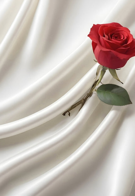 Tela crepé de seda vegana RFD Rose por yarda, 44 pulgadas de ancho, 135 GSM