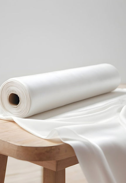 Vegan Rose Habutai Silk Fabric by the yard, 44 inches wide, 110 GSM