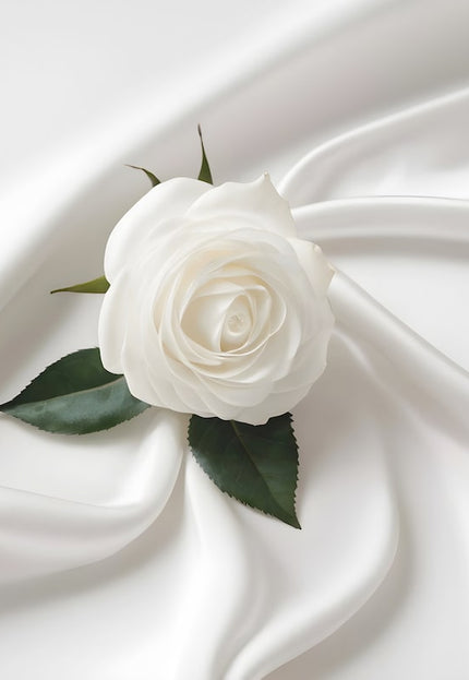 Vegan Rose Habutai Silk Fabric by the yard, 44 inches wide, 110 GSM