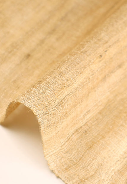 Naturally Bronze Hand-woven Peace silk by the yard, 44" inches wide, 200 GSM