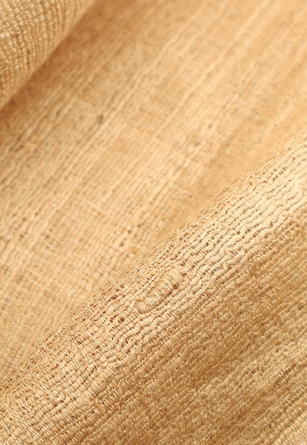 Naturally Bronze Hand-woven Peace silk by the yard, 44" inches wide, 200 GSM