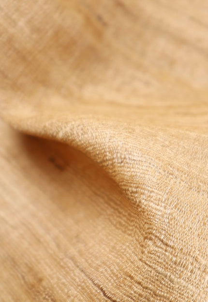 Naturally Bronze Hand-woven Peace silk by the yard, 44" inches wide, 200 GSM