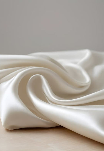 RFD Raw Mulberry Crepe Silk Fabric by the yard, 44 inches wide, 98 GSM, 60s count