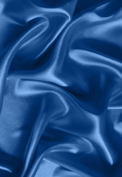 Vibrant Pure Mulberry Sateen silk Fabric by the yard, 44 inches wide, 107 GSM